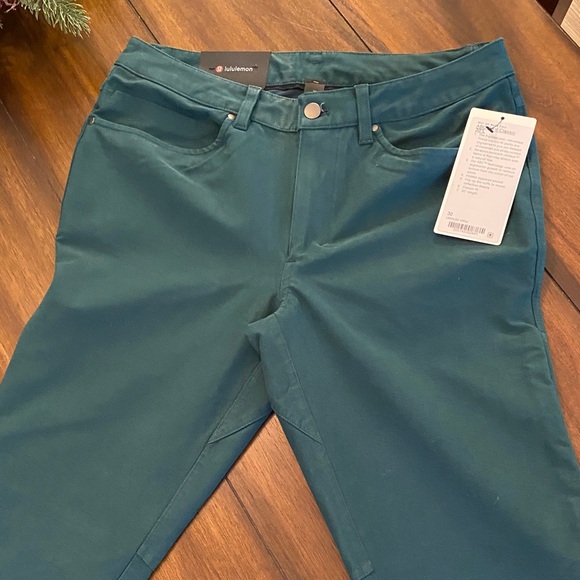 lululemon athletica Other - lululemon athletica Men's ABC Pant Classic Utilitech 30x30 NWT Green Jewel color